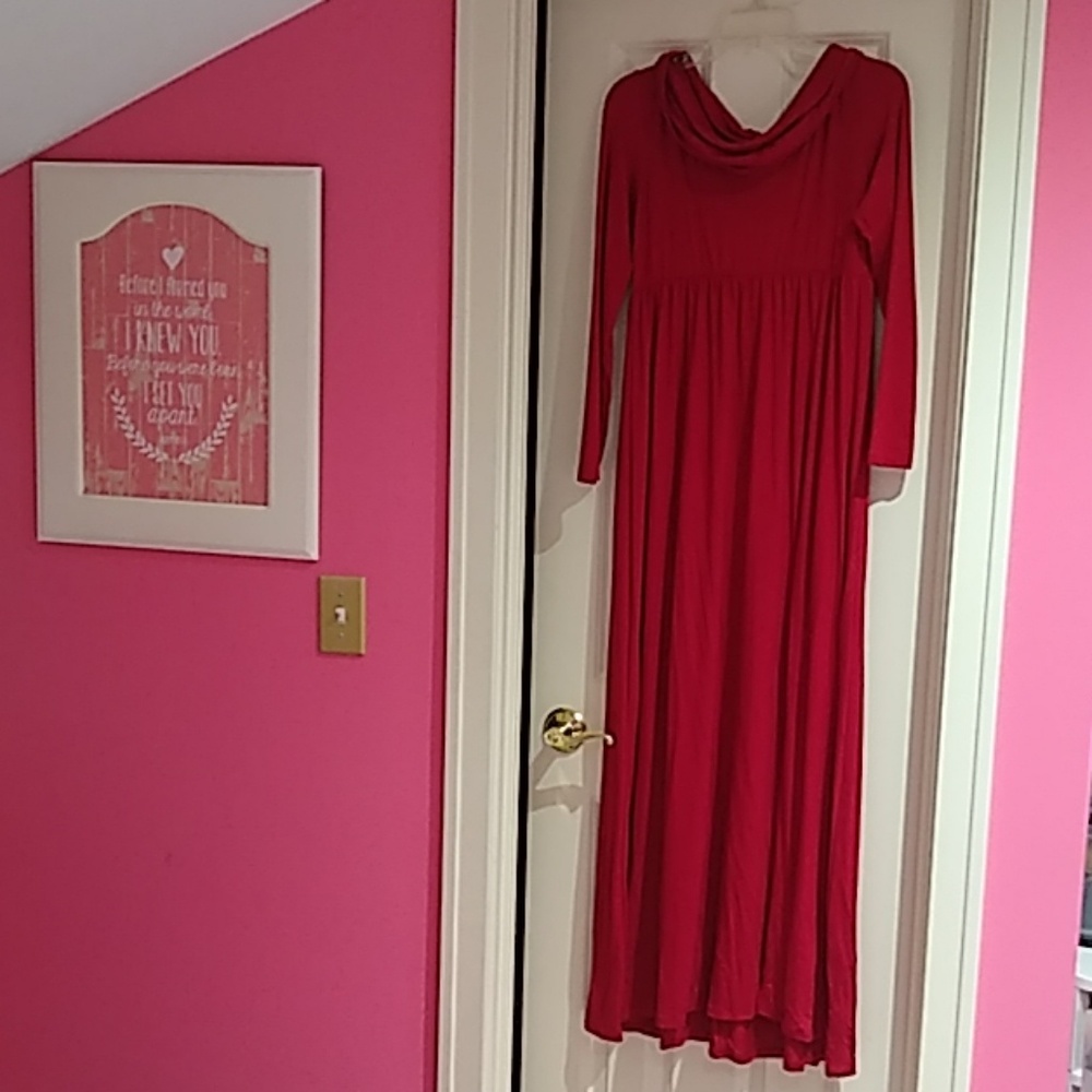 Red dress